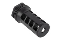 HUXWRX 7.62/.308 Win QD Muzzle Brake, 5/8"-24 tpi 2.30" Threads, Black