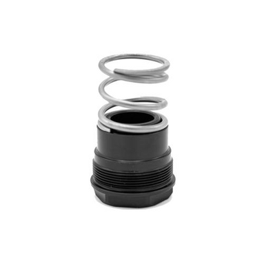 HUXWRX 3-Lug 9mm Housing Adapter, Black