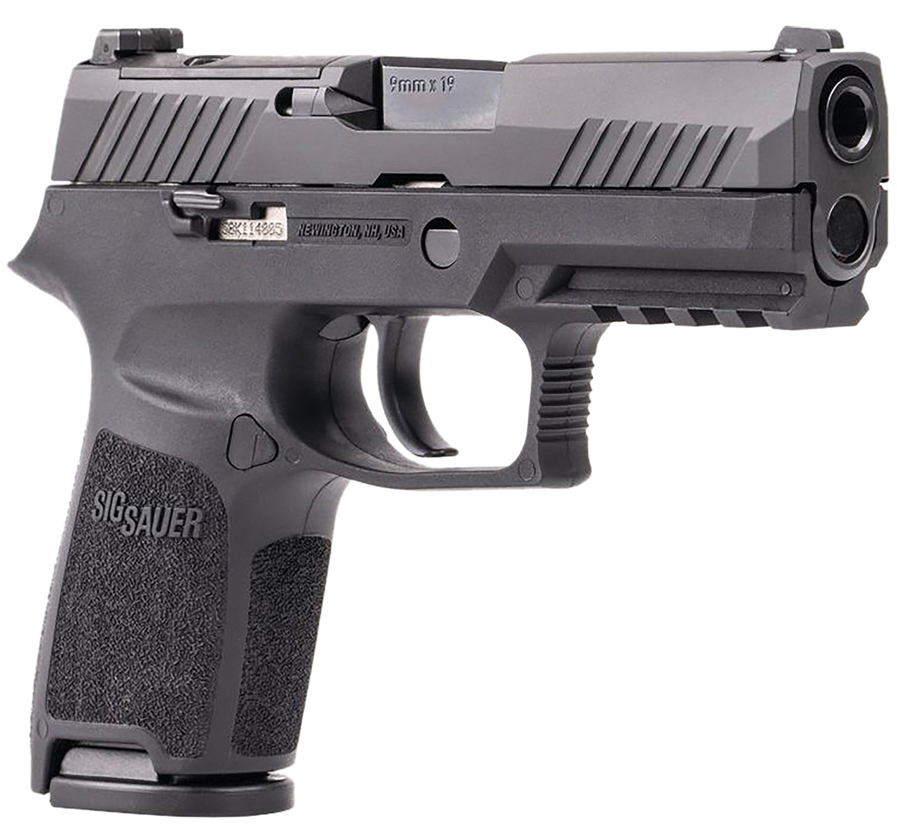 Sig Sauer 320C-9-BSSP P320 Compact 9mm Pistol, 3.9" Barrel, Optic Ready, 15-Rd