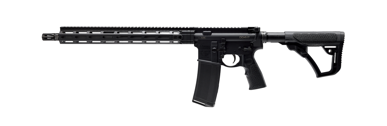 Daniel Defense 02-201-12138-047 DD4 V7 5.56 NATO 32rd 16" Ambidextrous Rifle W/ Enhanced Trigger