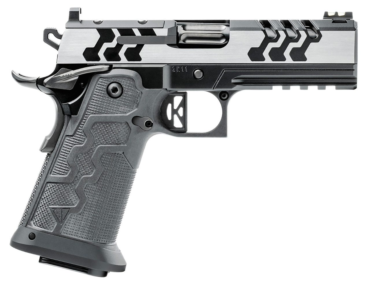 Kimber 3500082 2K11 Pro Eclipse 9mm 19rd Pistol (OR), 4.25" Fluted Barrel, MJD Grip