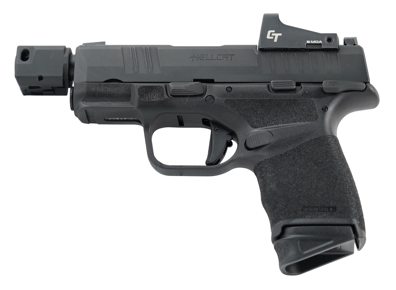 Springfield Hellcat RDP 9mm 13rd Pistol W/ Crimson Trace Red Dot - HAS MANUAL SAFETY