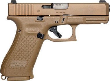 Glock G19X Compact 9mm 19rd Pistol, 4.02