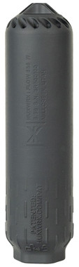 Huxwrx Flow 556 Ti 5.56mm Suppressor W/ 1/2x28 Flash Hider  (BLEM)