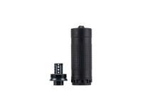 IWI IWS6K 6mm Suppressor K W/ Direct Thread 1/2-28 HUB-T Mount, Black