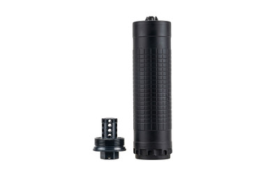 IWI IWS762 7.62mm 6" Suppressor W/ Direct Thread 5/8-24 HUB-T Mount, Black