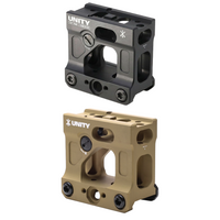 Unity Tactical FAST Micro Mount for Aimpoint Micro Optics Footprint W/ Built-In BUIS
