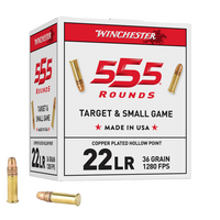 Winchester USA 22 LR 36 Grain Copper Plated Hollow Point (CPHP) Ammo
