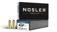 Nosler ASP 9mm 124 Grain Jacketed Hollow Point (JHP) Ammo