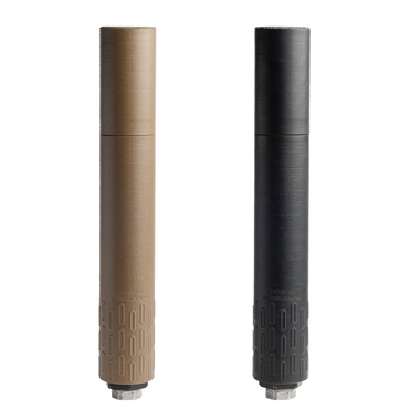 Huxwrx Flow 45 M Multi-Caliber Suppressor W/ Booster Assembly