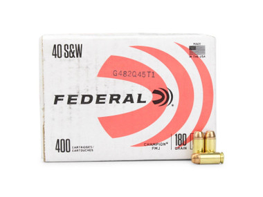 Federal Champion Training FMJ Ammo
