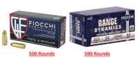 Bento Bundle Lite- Fiocchi Ammo 9mm/223 500rds EACH