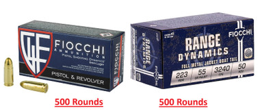 Bulk Bento Bundle Lite Fiocchi EACH Ammo