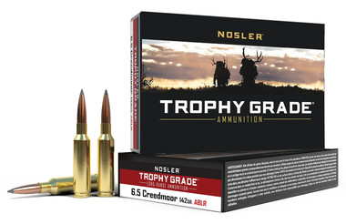 Nosler Trophy Grade 6.5 Creedmoor 142 Grain AccuBond Long-Range Ammo