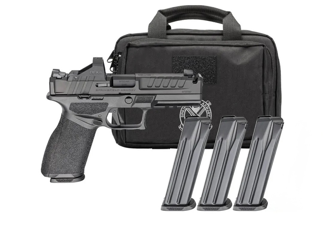 Springfield Echelon 4.5F Comp 9mm (OR) 20rd Pistol, W/ Viridian Optic (Gear Pac)