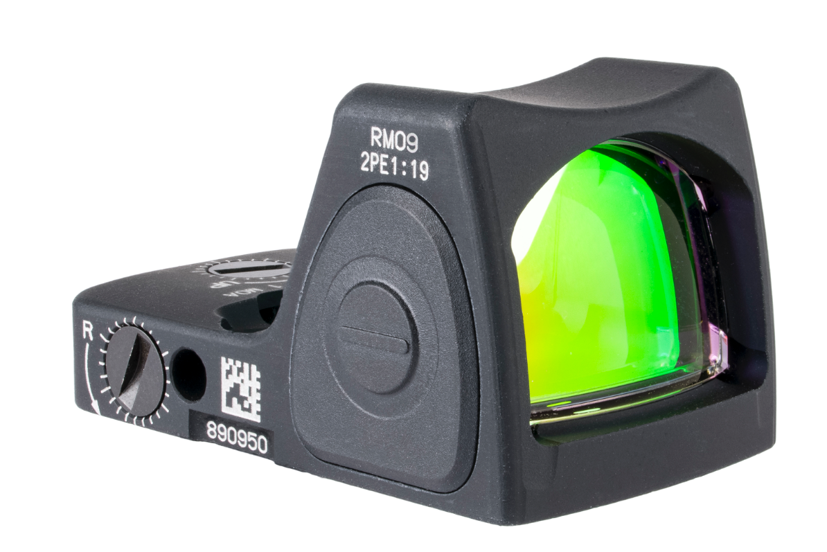 Trijicon RM09-C-700742 RMR Type 2 1 MOA Adjustable Red Dot Sight, Black