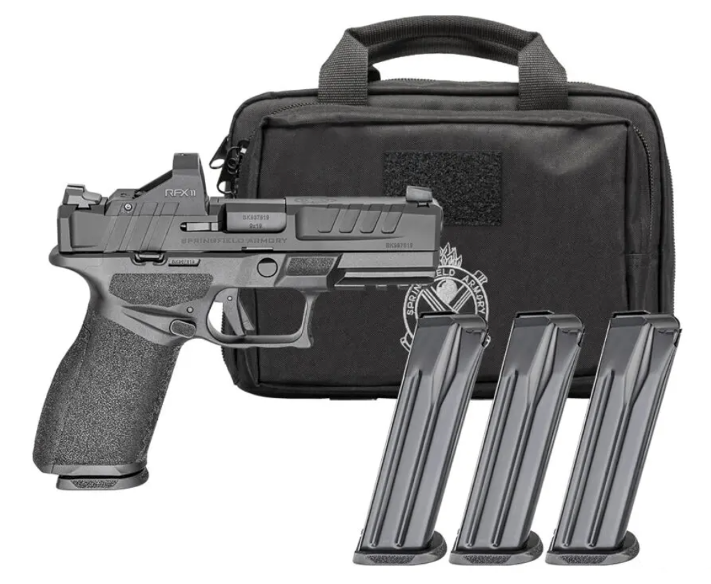 Springfield Echelon 4.0FC 9mm (OR) Ambi 17rd Pistol, W/ Viridian Optic (Gear Pac)
