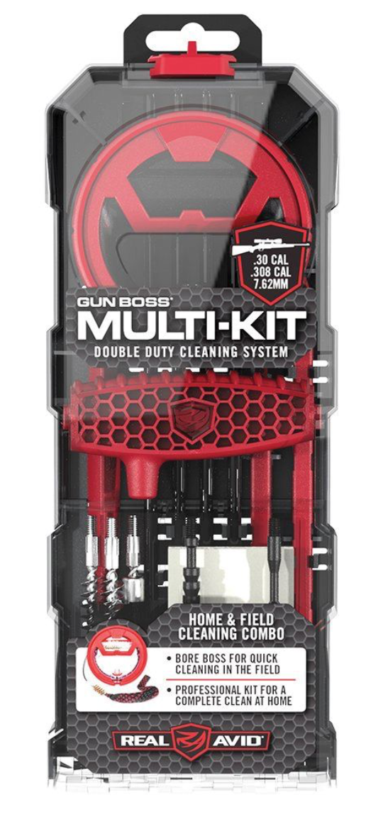 Real Avid AVGBMK308 Gun Boss .30/.308 /7.62 Rifle Cleaning Kit