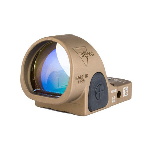 Trijicon SRO2-C-2500035 SRO Adjustable LED 2.5 MOA Green Dot Sight, Coyote Brown