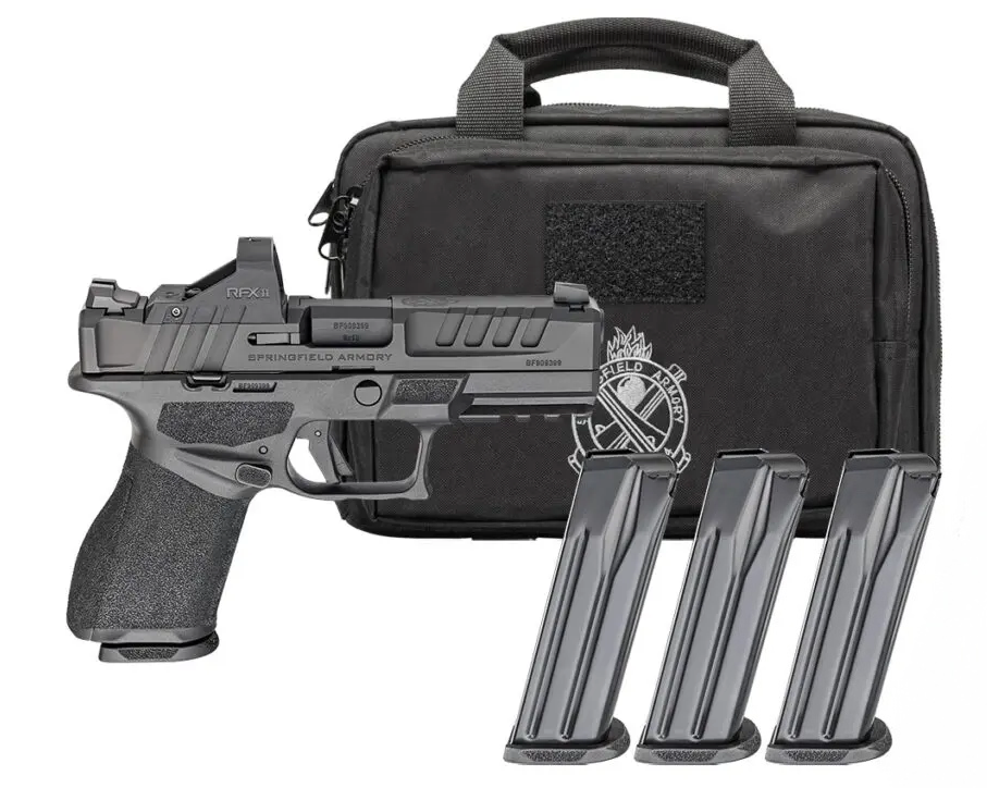 Springfield Echelon 4.0c 9mm (OR) 18rd Pistol, Gear Pac