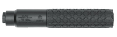 Gemtech Nebula 5.7x28mm Suppressor, 1/2"x28 Direct Thread, Black
