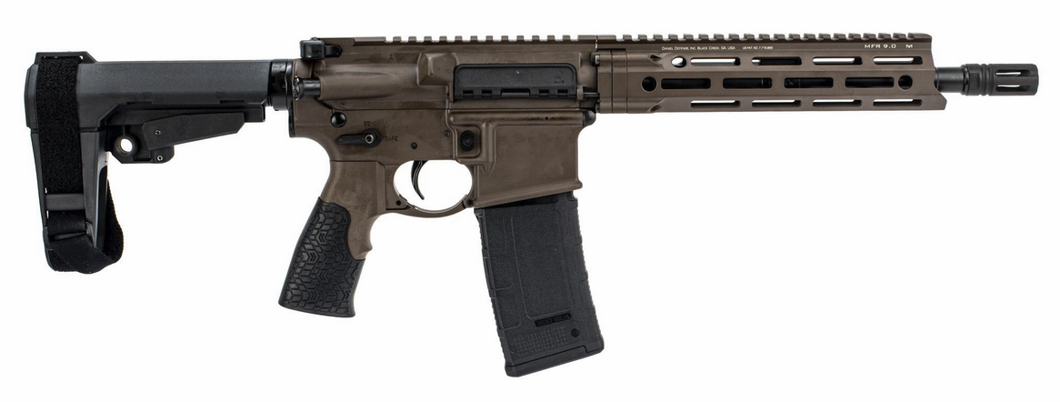 Daniel Defense 02-128-00166 DDM4 V7P .300 BLK 30rd Pistol, 10.3" Barrel, Milspec+ Brown