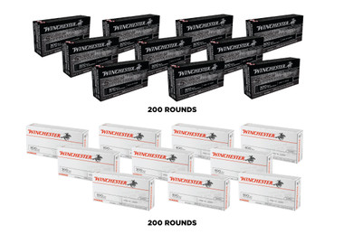 Winchester 300 Blackout Ammo Sampler Open Tip (OT) 400-Rounds, 125 Grain (200rd) + 200 Grain (200rd)