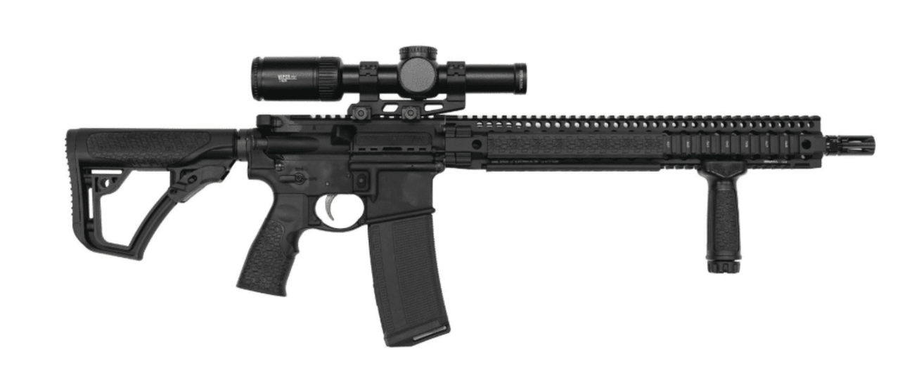Daniel Defense DDM4 V9 5.56mm 32rd Rifle, 16" Barrel, Vortex PST Gen2 Optic, RPM Delta Mount