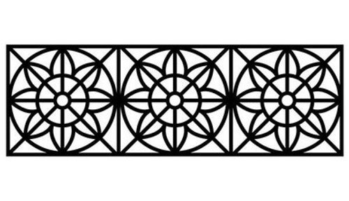 Lotus Border 14"x 42" Lotus Border 14"x 42"