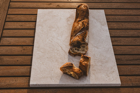 Bianco Travertine Board (Large)