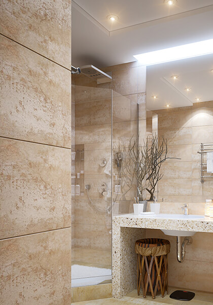 Small Slabs for Shower and Bathroom Small Slabs for Shower and Bathroom