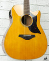 Yamaha A1M Dreadnought Cutaway Acoustic/Electric Vintage Natural (#0615)