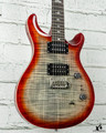 PRS SE Custom 24-08 Charcoal Cherry Burst w/ bag (#3769)
