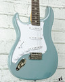 PRS SE Silver Sky Stone Blue Lefty w/ bag