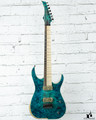 Skervesen Raptor 7 Burl Top, Two Tone Fretboard w/ OHSC