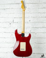 Warmoth/Fender Partscaster Left Handed Transparent Red