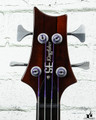 PRS SE Kingfisher Bass Natural Dark Brown w/hsc