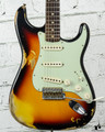 2018 Fender Custom Shop 62 Strat Sunburst Heavy Relic - OHSC