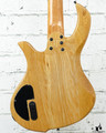 Flyoung 5 String Neck Through Body Electric Bass Guitar with Burl Maple Veneer