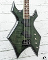 2000 B.C. Rich Warlock Neck-Thru Bass w/EMG's