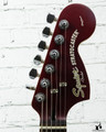 2005 Squier Strat Standard Red Matching Headstock w/gigbag