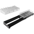 D'Addario XPND PEDALBOARD Telescopically Expanding 2 Rail System Small Black