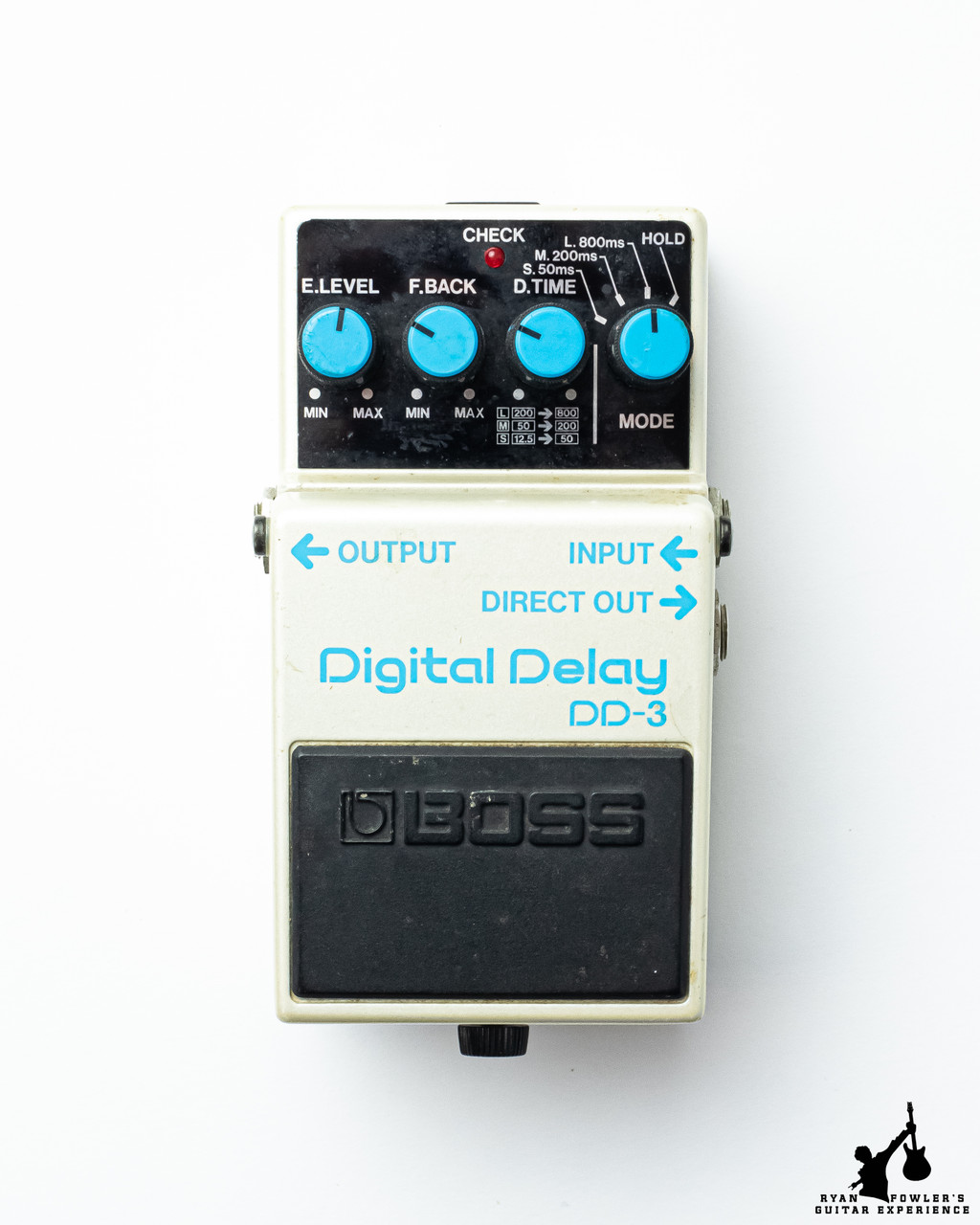 Boss DD-3 Digital Delay MIJ Blue Label - Ryan Fowler's Guitar