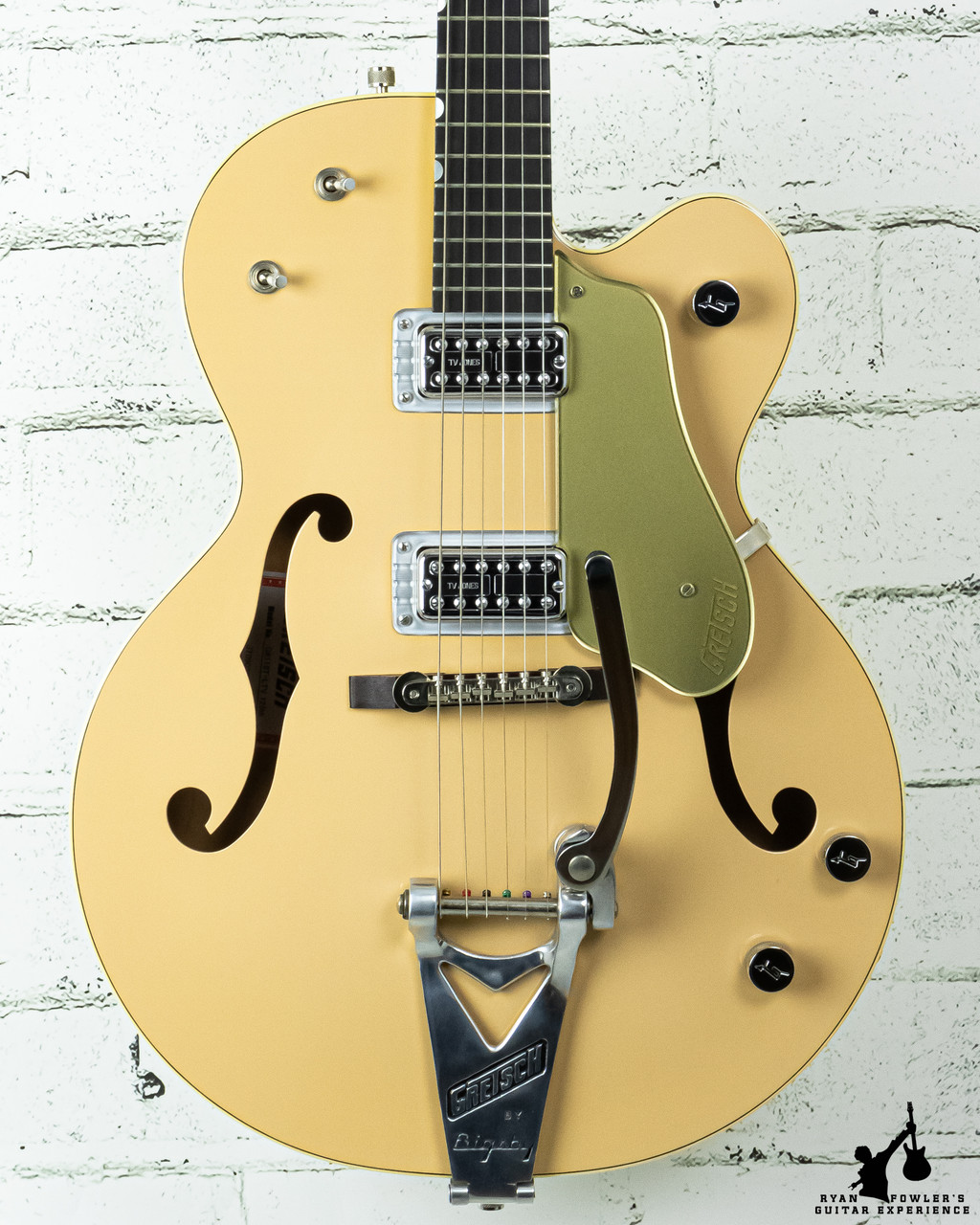 2009 Gretsch G6118-125 LTV Double Anniversary Jaguar Tan w/ OHSC