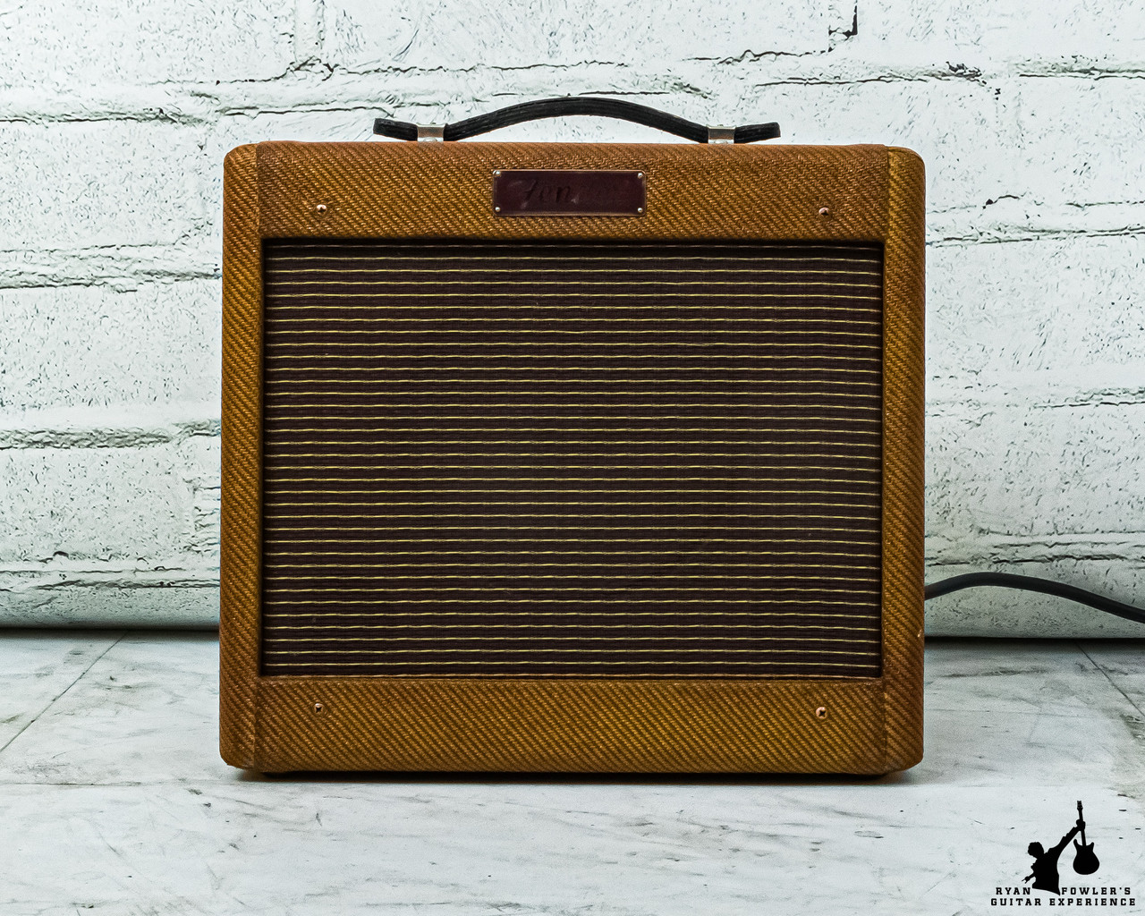 1998 Fender Tweed Bronco Lacquered Relic Combo Amp - Ryan Fowler's