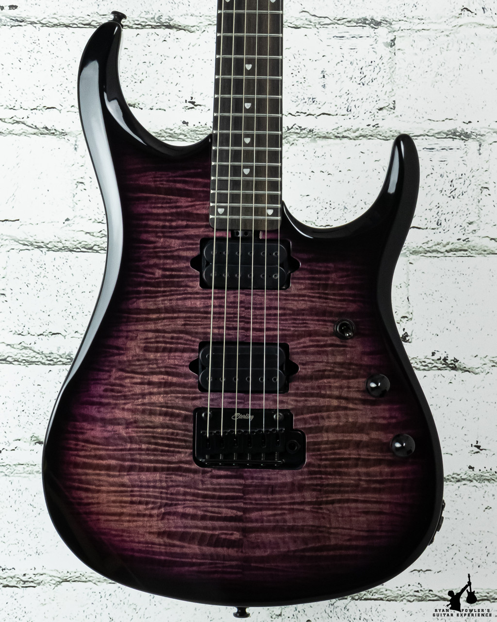 Sterling JP150DFM John Petrucci DiMarzio Eminence Purple 