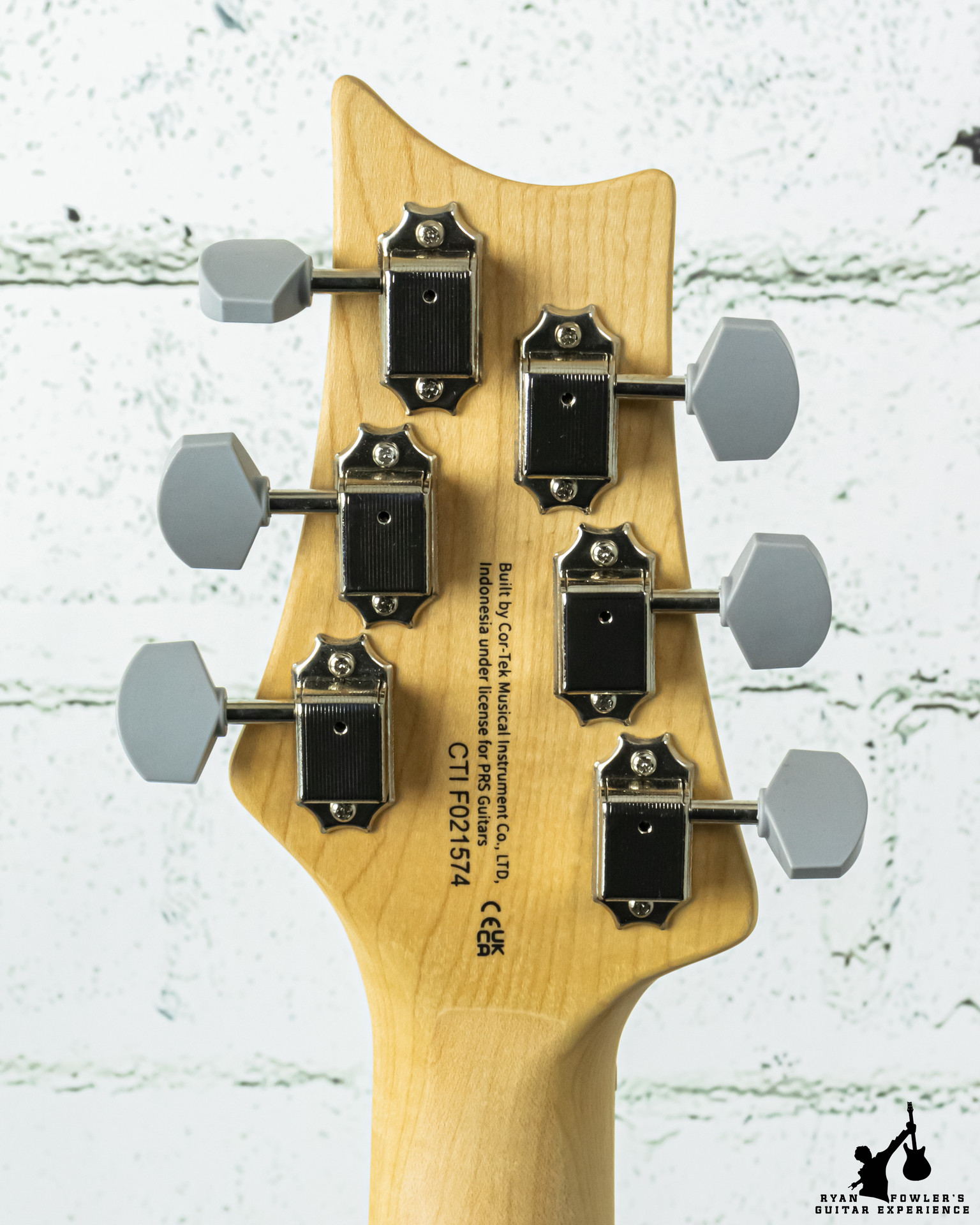 PRS SE Silver Sky Maple Overland Gray w/ bag - Ryan Fowler's