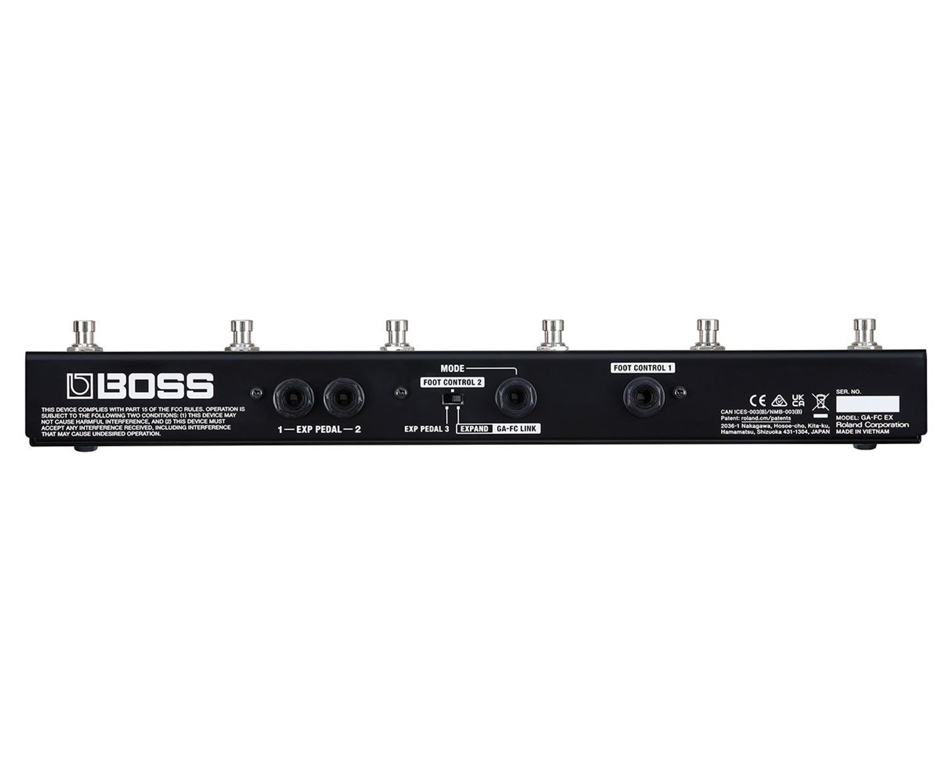Amazon.co.jp: Boss GA-FC EX フットコントローラー BOSS カタナ