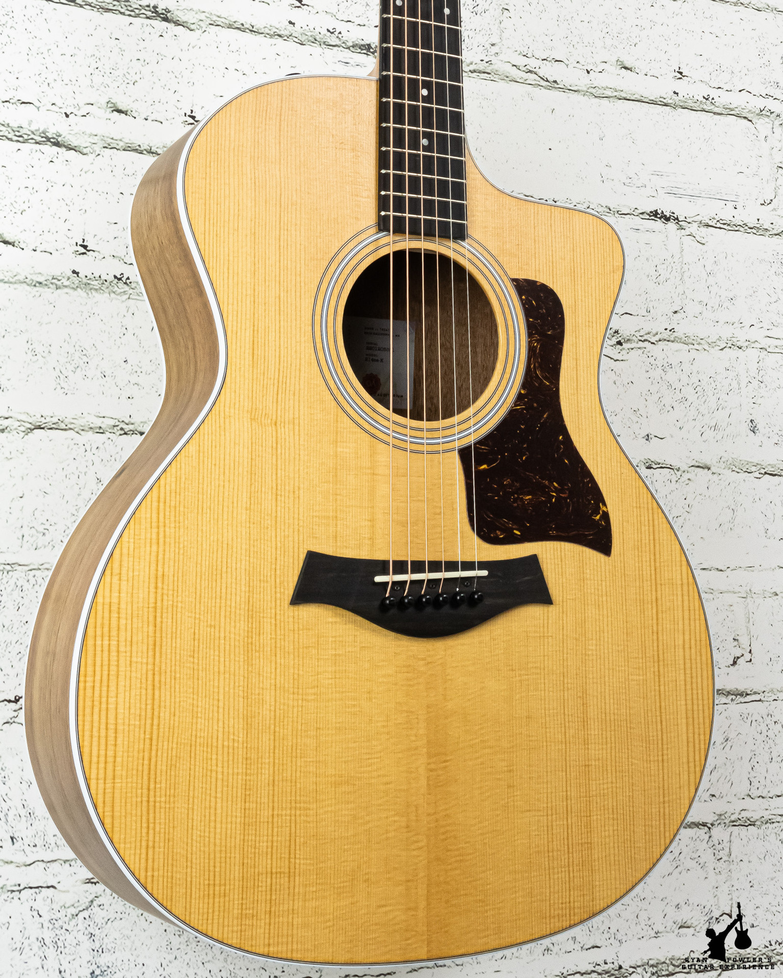 Taylor 214CE-K Layered Koa Back and Sides (#5391) - Ryan Fowler's