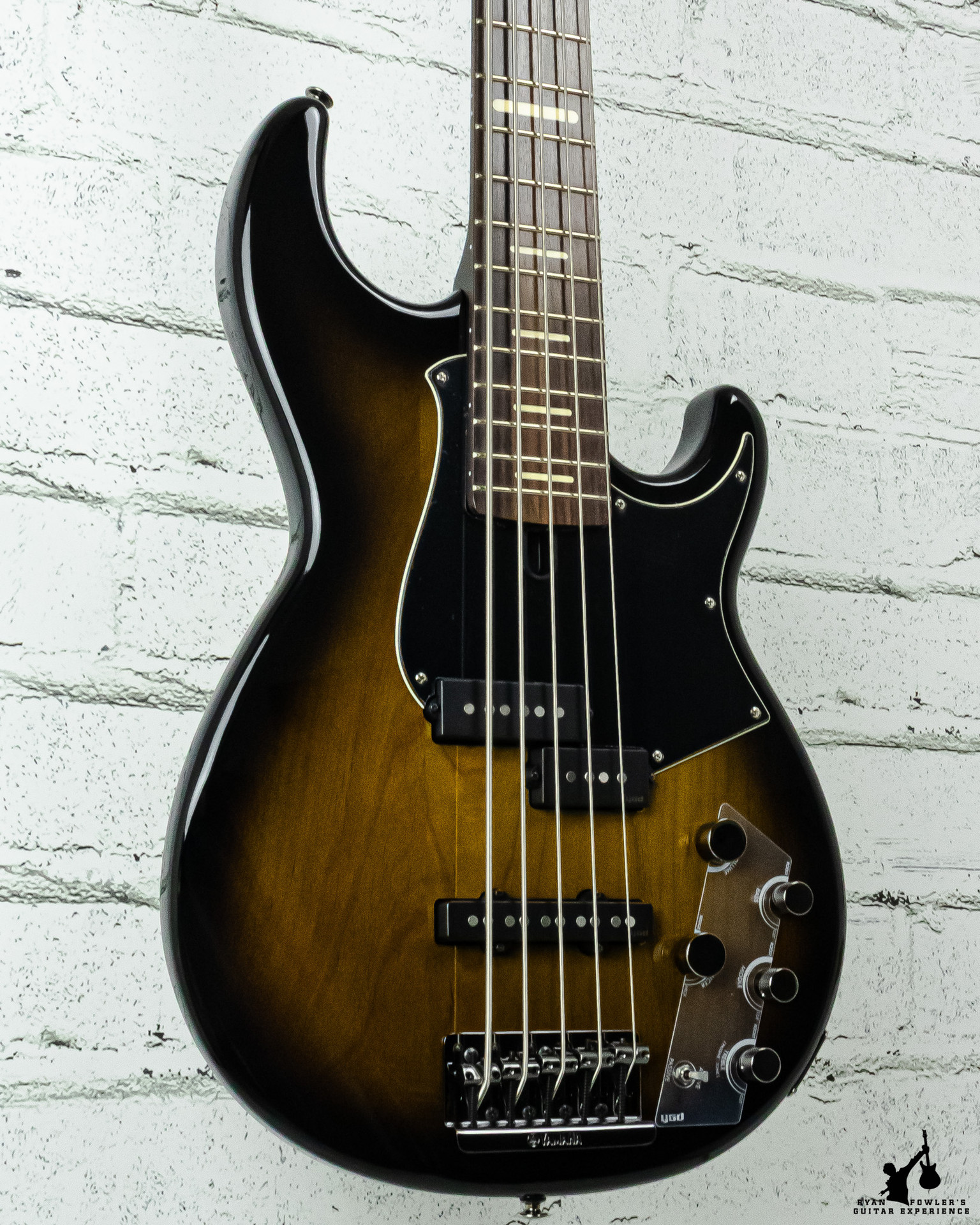 Yamaha BB735A 5-String Bass Dark Coffee Sunburst w/ bag
